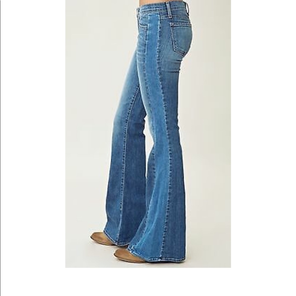 J Brand Blue Flare & Wide Leg Jeans - Size 25